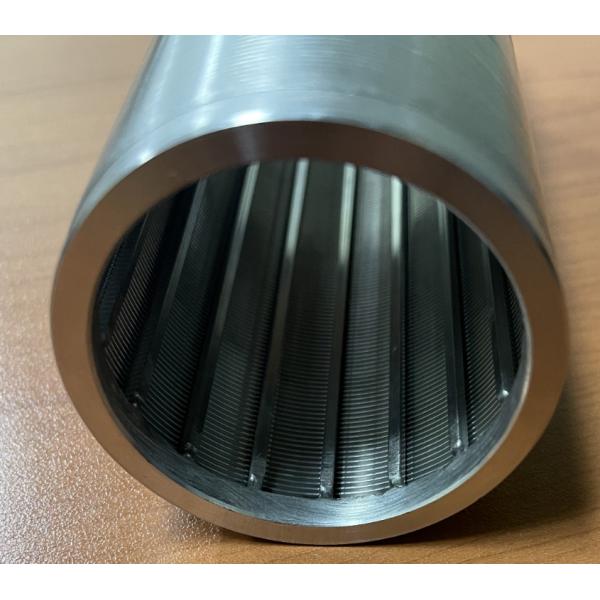 Johnson Continuous Wedge Wire Screen Pipe / Water Well Screen For Oil Well