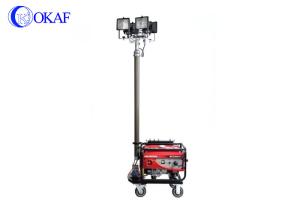 Wholesale Small Trailer Telescopic Mast Pole , Electric Telescoping Antenna Mast Mount Lamps from china suppliers