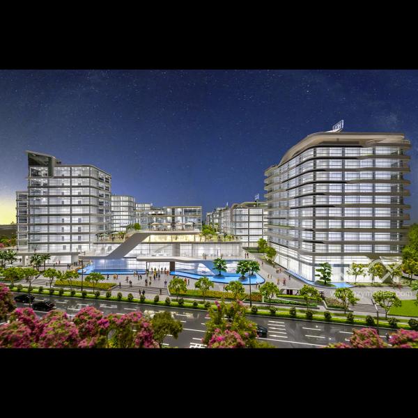 Master Plan Models - Ruimeng Investment - Zhuhai Hengqin Cultural Skywalk-Cutural Industry-Ofiice building model-1/100