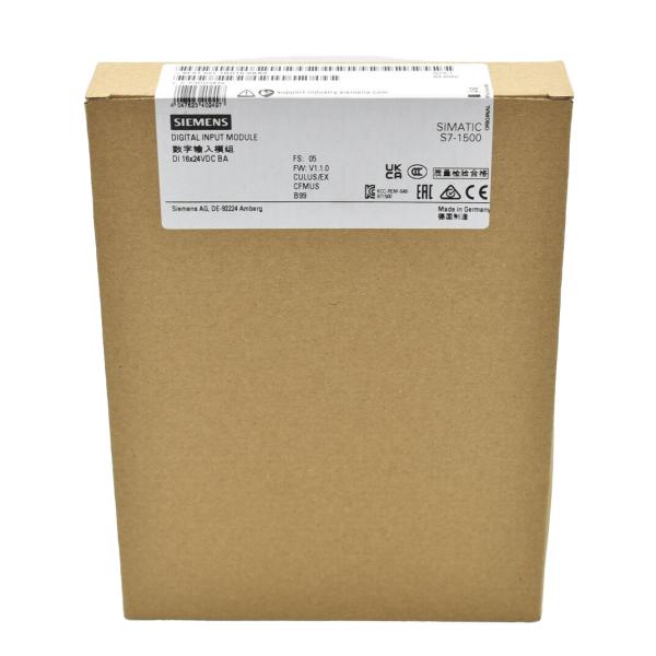 SIEMENS PLC SIMATIC S7-1500 "DI 16X24VDC BA (25 MM)" 6ES7521-1BH10-0AA0 DELIVERY
