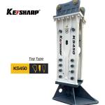 KS450 Top Type Excavator Hydraulic Rock Breaker For Railroad / Architecture