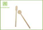 Odorless Birch Wooden Wooden Coffee Stirrer Sticks For Shop / Bar / Club
