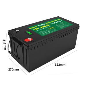 Wholesale 32700 Lifepo4 Rechargeable Battery 12V 200Ah Home Solar Management System LCD from china suppliers