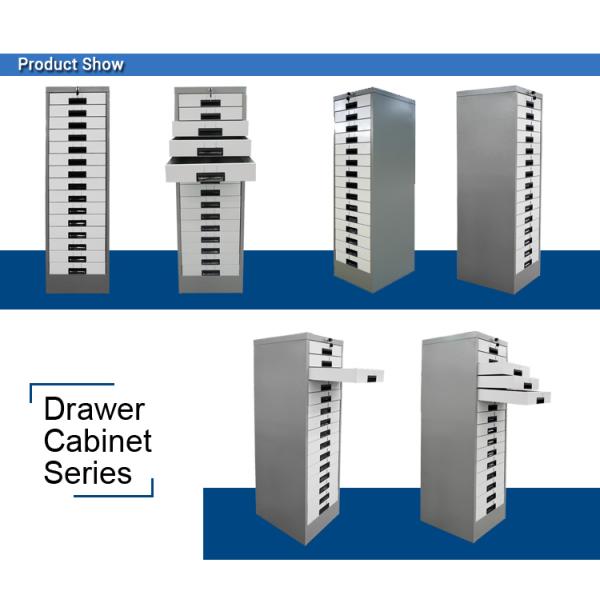 Fully Assemble 0.27 CBM H1324mm Office Filing Cabinet