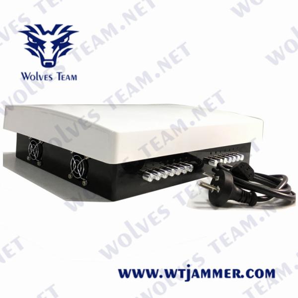 Cellular 700MHz-6000MHz Signal Jammer 100 Meters GSM 3G 4G 5G Mobile Phone