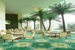 Fashion Green Design Wool Tufted Carpet Nylon For Hotel Corridor