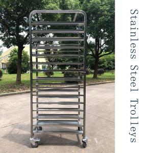 Wholesale RK Bakeware China-Mackies Flatpack 16 Inch 18 Inch 800*600 Rack Trolley from china suppliers