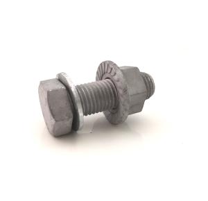 Wholesale Hot Dip Galvanized Composite Screws Full Threaded Hex Bolt With Flange Nut And Washer from china suppliers