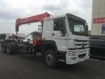 Commercial 12 Ton Boom Truck Crane 6x4 Driving Type 20.5m Max Lifting Height