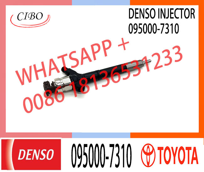 0950007310 095000 7310 095000-7310 Diesel Engine Injector 23670-09280 23670-0R030 for Toyota Auris/Avensis/Corolla/Verso
