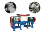 Automatic Four Shaft Shredder Machine For Coconut Fiber / Artificial Leather