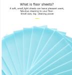 Household Eco Friendly Floor Cleaning Paper / No Phosphorus Floor Cleaning