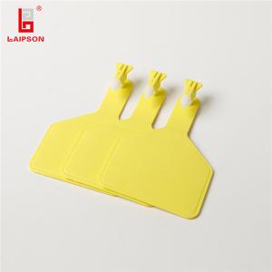 Wholesale LAIPSON Super Maxi UHF Cattle RFID Electronic Tag , Numbered Cattle Ear Tags 860-960mhz from china suppliers