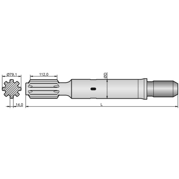 Tungsten Carbide Button ST58 Top Hammer Drilling Tools