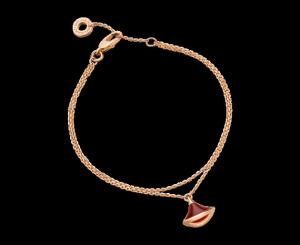 Wholesale DIVAS’ DREAM bracelet in 18 kt pink gold with carnelian Ref. BR857194 from china suppliers