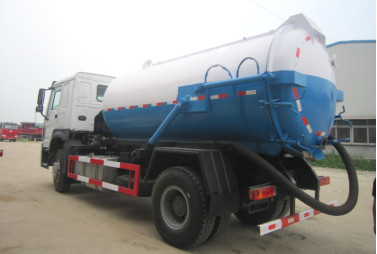 Used Waste Water Trucks 10m³ Tanker Capacity 4×2 Drive Mode 11 Tons Brand New Sewage Suction Truck