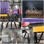 Waste Old Cloth Leather Fabric Woven Waste Textile Shredder Machine for