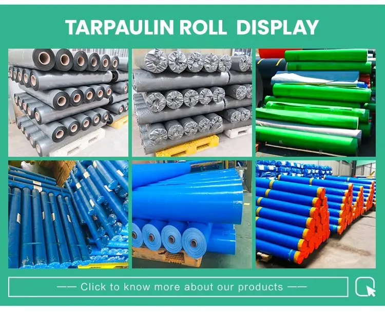 PE Plastic Sheet Tarpaulin A5 China A12 Korea 2 X 100 M Blue Tarpaulin Fabric Roll Weaved Terpal Plastik Korea