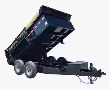 Hall 14000 lb Electric Brakes on Both Axels 2 5/16 Ball Hook up 235R16 Tire Iron