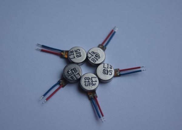 6mm Coin Type Small Brushless DC Motor 0.3G Min Vibration Strength For Wearable