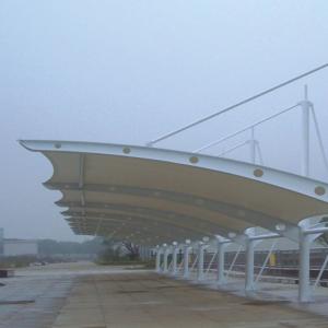 Wholesale Q235B Tension Fabric Structures Design 2.5mm 1.5mm Panel Membrane Shade Sail from china suppliers