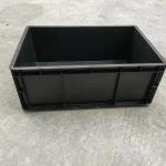 Esd Container Permanent Antistatic Black Esd Plastic Electronic Tote Conductive