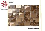HTY - TRG 300 300*300 Beautiful Rose Gold Color Plating Ceramic Glass Metal