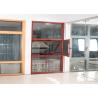 Buy cheap Buildings Standing Aluminium Glass Window Red Outwards To Open Soundproof from wholesalers