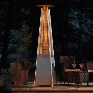 Wholesale Outdoor 2270mmH stainless steel silver mushroom gas heater backyard creations patio heater from china suppliers