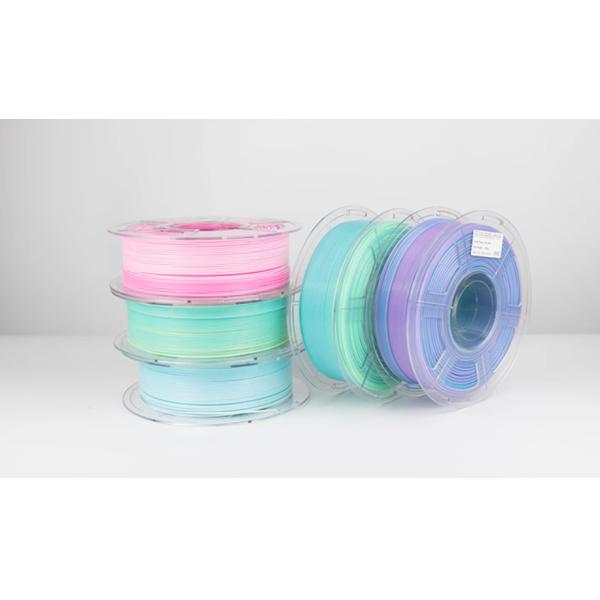 1kg 3D Printer PETG Filament Semi Transparent Gradient Color 3D Printing Consumables