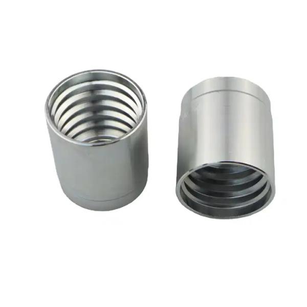 Forged Pipe Fittings Hydraulic Hose Ends For Hydraulic Ferrule Fittings Crimp