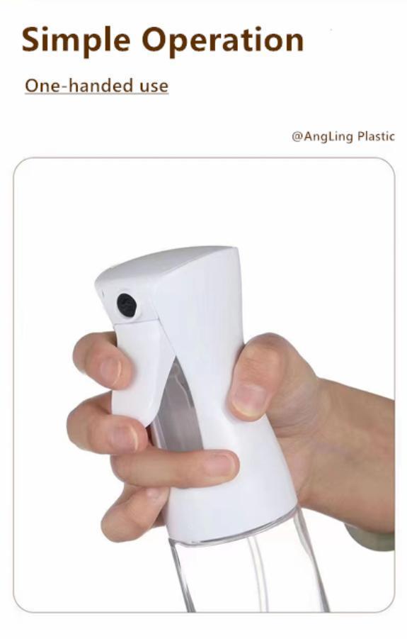500ml Plastic Continue Sprayer Pet Bottle with Clip Locked