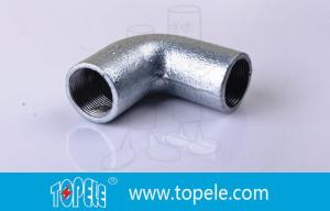 Wholesale BS4568 Conduit Fittings 25mm Malleable Iron Solid Elbow , 90 Degree Pipe Bent from china suppliers
