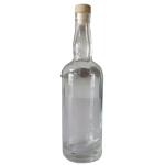 Customized 500ml 750ml 1000ml XO Whisky Vodka Spirit Wine Glass Bottle for