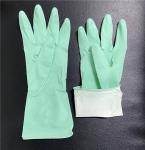 M 55g Spray Flocklined Dishwashing Gloves Latex Natural Rubber