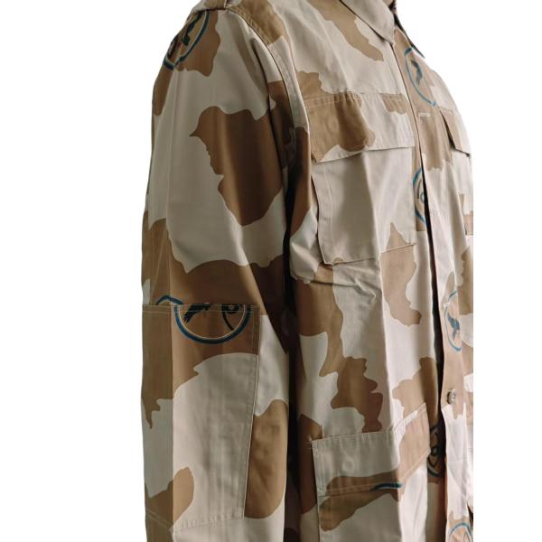Digital Desert Camouflage Army Uniform BDU Set Polyester Cotton Outdoor Tactical Uniform