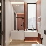 Fancy Wall Mirror Bathroom Vanity Cabinet 1000/1200/1500 mm