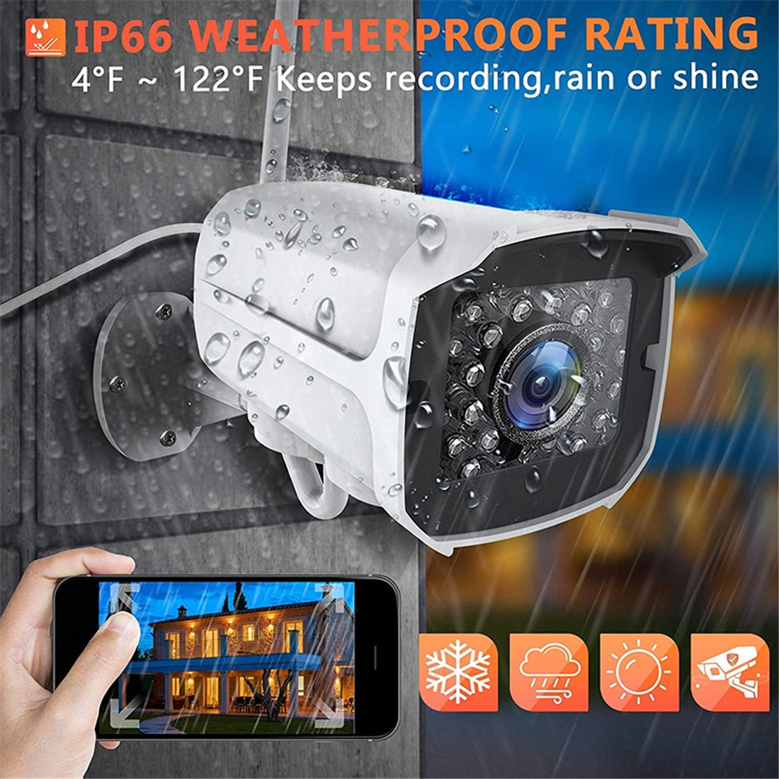 1080P Waterproof Smart Outdoor Smart Camera(Z5)