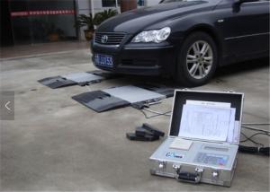 Wholesale Small Moveable Dynamic Axle Weighbridge , Vehicle Weighing Pads 10kg Division from china suppliers