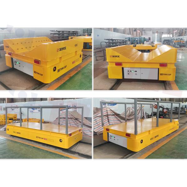 Electric Rail Transfer Cart Battery Powered Heavy Duty Material Handling Carts