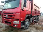 Popular Used Dump Trucks / 6x4 Dump Truck With HOWO Engine Euro III Emission