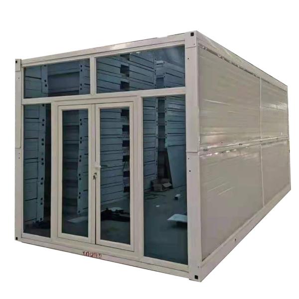 Folding Container House Supply Home 20ft Office PVC Sliding Window for Hotel