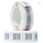 Supermarket Jewelry Anti Shoplifting Label / Eas Soft Label With Dr + Barcode