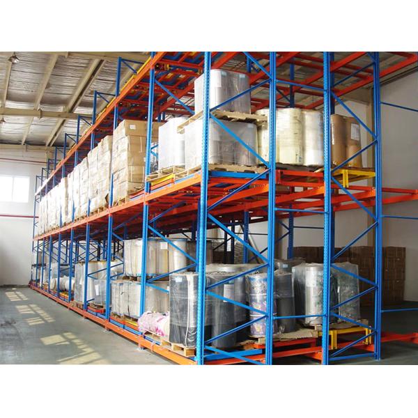 Push Back Pallet Rack High Density Warehouse Storag Rack