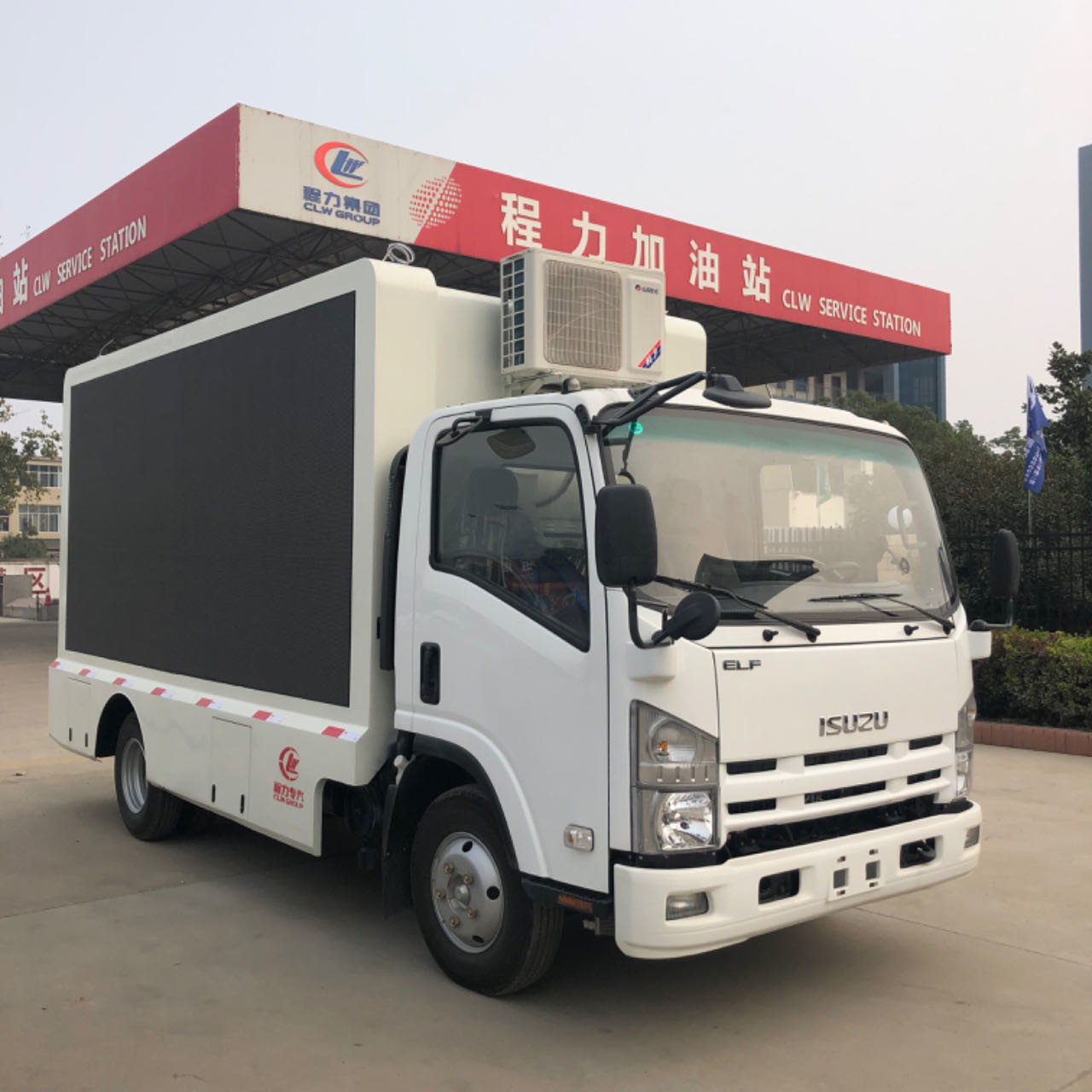 P4 P5 P6 LED Digital Screen ISUZU Billboard Advertising Truck