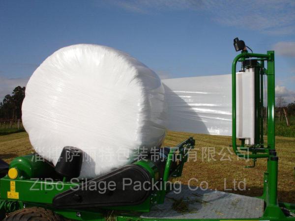 100% Virgin Polyethylene,White Stretch Film for Farm Packing,silage film for