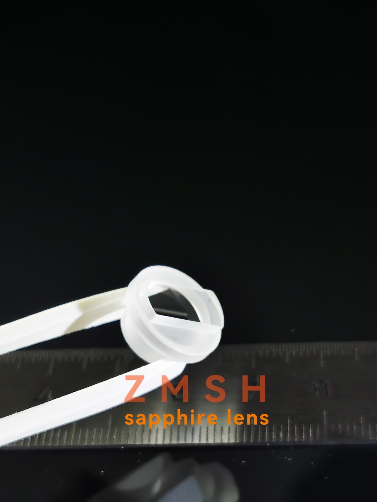 Monocrystalline Synthetic Sapphire Optical Windows Glass With Step