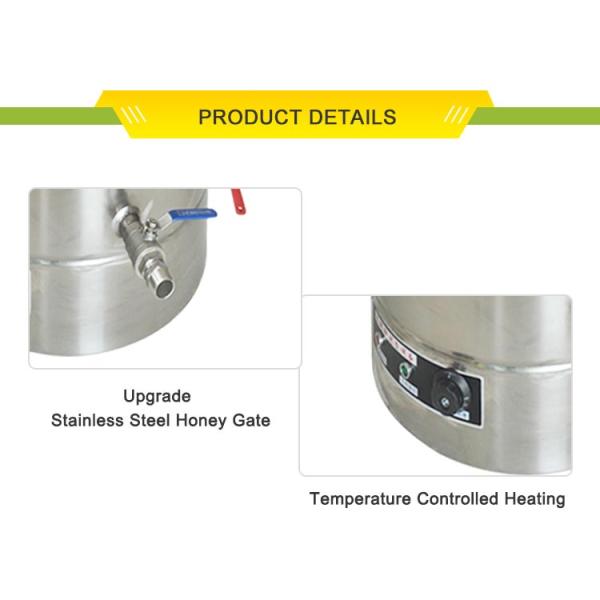 500g Capacity 1.5KW 304 Honey Heating Tank With Heater