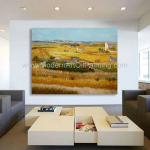 Yellow Vincent Van Gogh Oil Paintings Harvest Oil Painting On Canvas