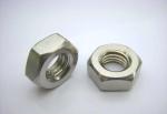Large Diameter Steel Hex Nuts , Iron Oxide Hex Screw Nut Chinese Standard White